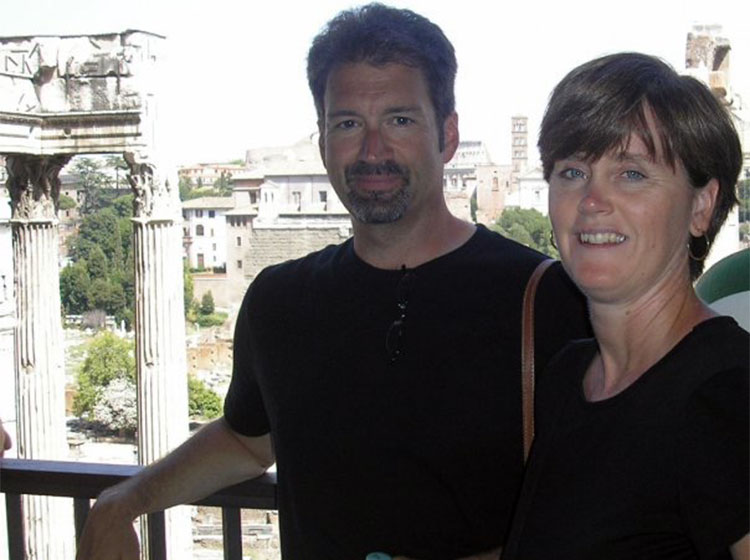 Andrew and Trudy Becker and their children