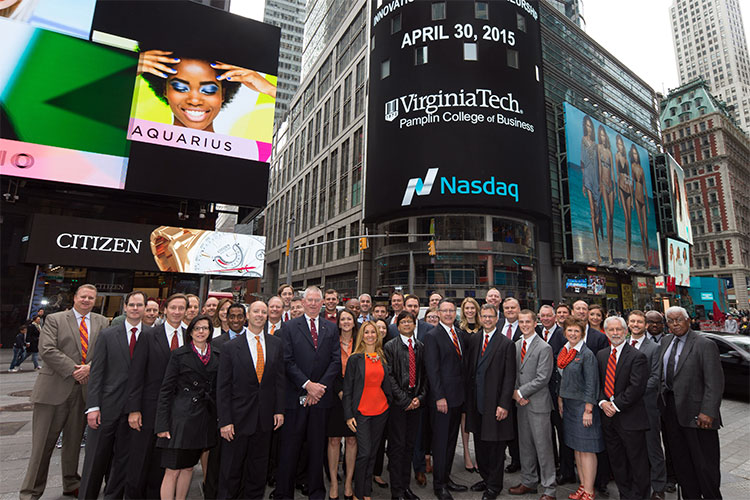 Virginia Tech at NASDAQ